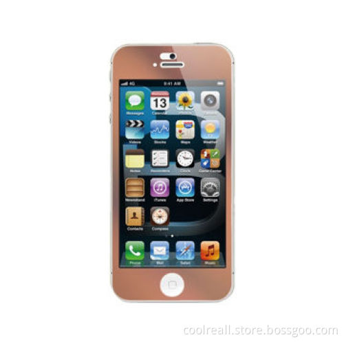 Color glass screen protector/screen guard/screen film for iPhone 5/5s/5c